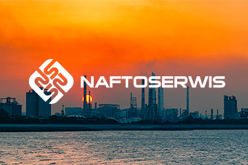 Naftoserwis – logo dla firmy chemicznej / tworzenie logo