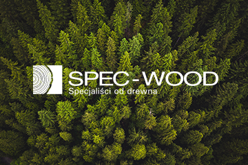 Spec Wood / logo dla tartaku