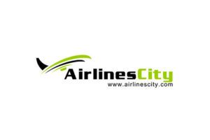 projekt logo - AirlinesCity - logo dla firmy turystycznej