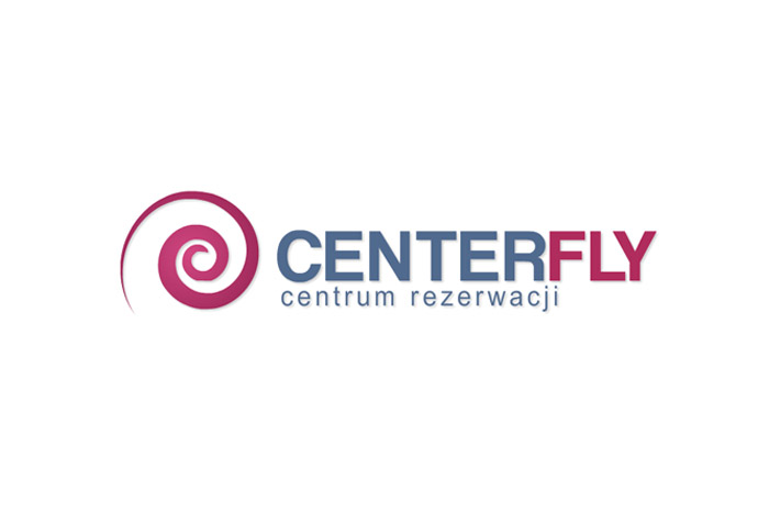 Logo dla firmy turystycznej Centerfly