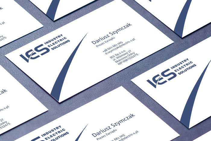 Projekt wizytówki ICS