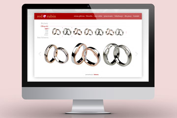 Strona internetowa Red Rubin