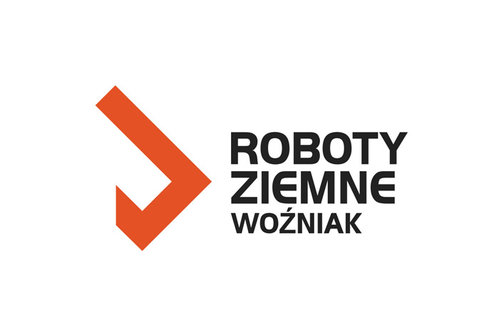 Projekt logo roboty ziemne