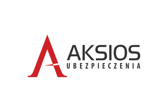 projekt logo dla firmy ubezpieczeniowej AKSIOS