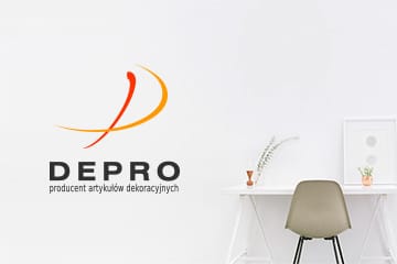 Depro / logo dla firmy dekoracyjnej