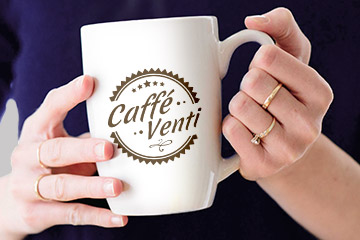 Caffe Venti – logo dla kawiarni