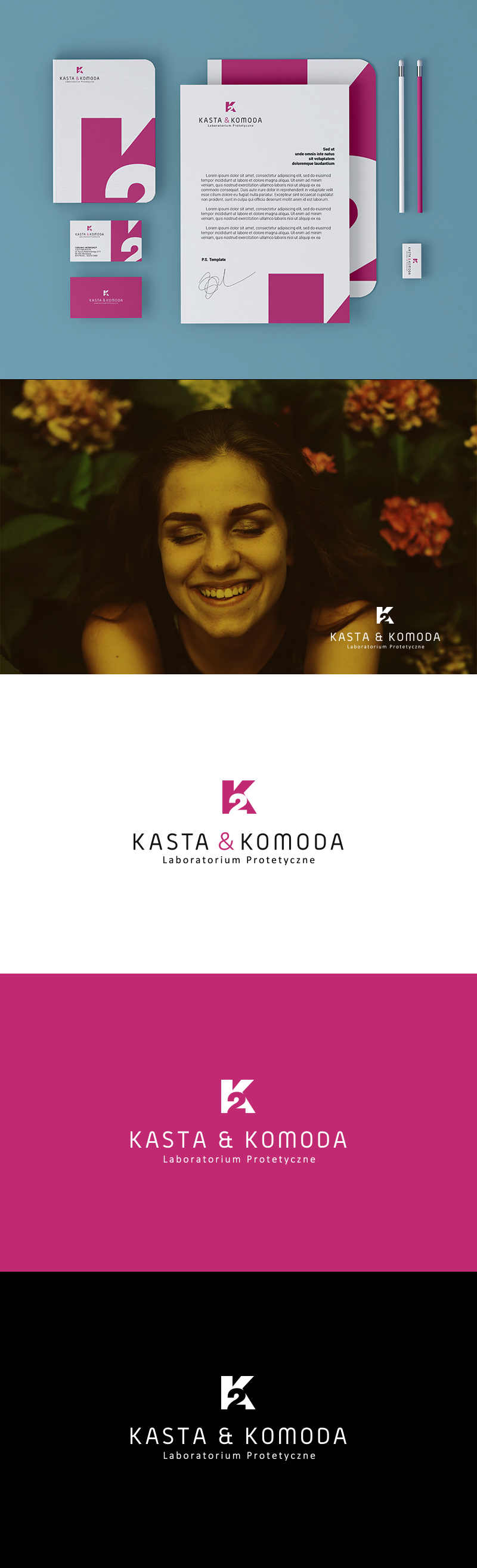 logo dla firmy protetycznej