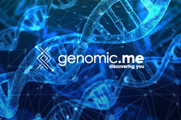 Genomic.me – projekt logo dla branży medycznej