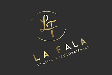 Logo dla salonu urody / kosmetyczki – LA FALA