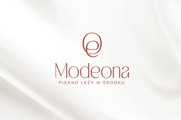 Modeona – projekt logo dla firmy modowej
