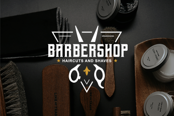 BARBERSHOP – logo oraz Identyfikacja wizualna