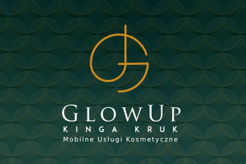 GlowUp / logo dla firmy kosmetycznej