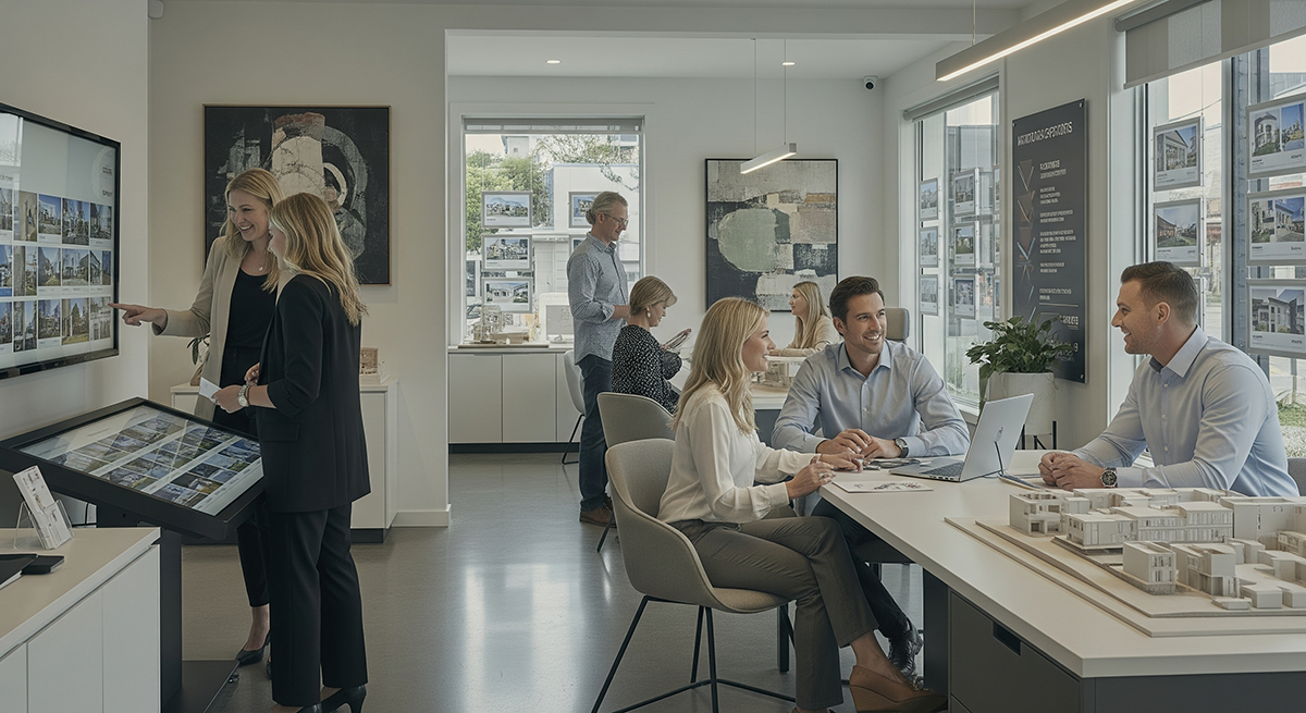 Projekt logo dla biura nieruchomości