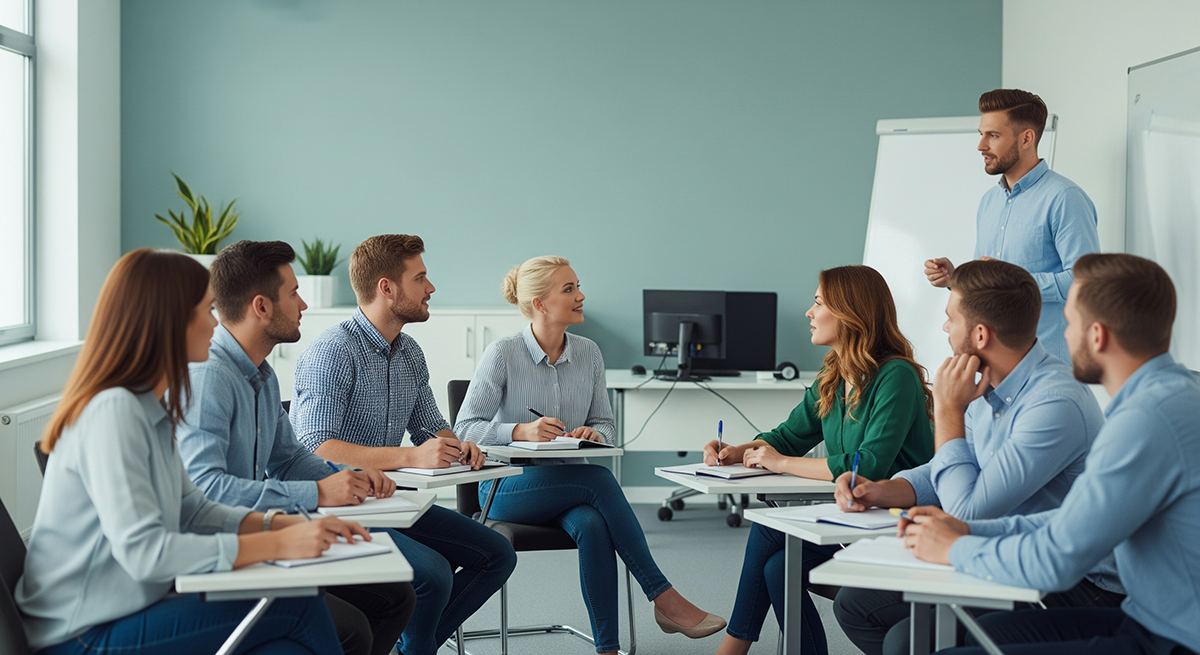 Projekt logo dla firmy szkoleniowej