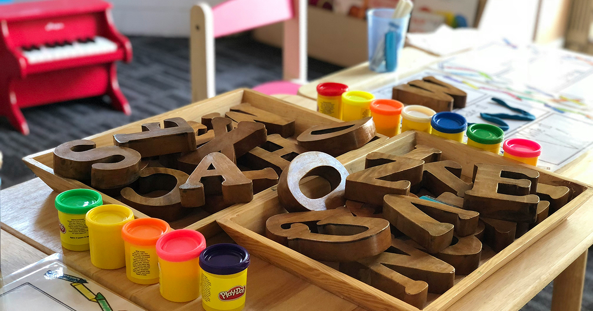 Projekt logo dla przedszkola