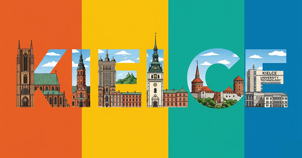 Projektowanie logo oraz identyfikacji wizualnej Kielce