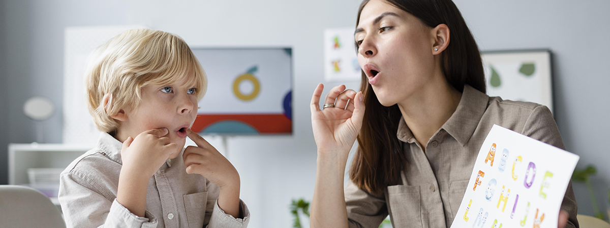 Projekt logo dla logopedy