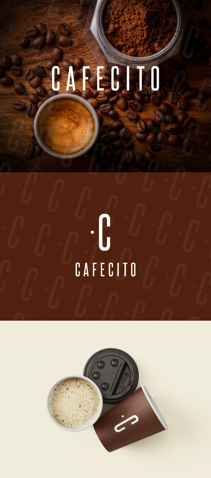 Logo dla kawiarni cafecito