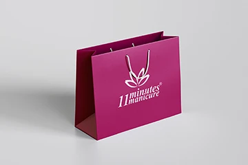 Projektowanie logo oraz identyfikacji wizualnej – Lublin 32 11 minutes manicure – logo dla marki kosmetycznej
