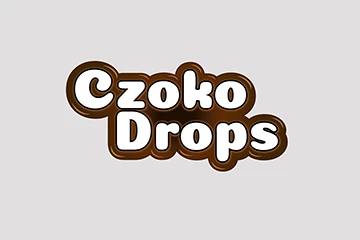 Projektowanie logo oraz identyfikacji wizualnej – Lublin 26 Czoko Drops- logo i projekt opakowania