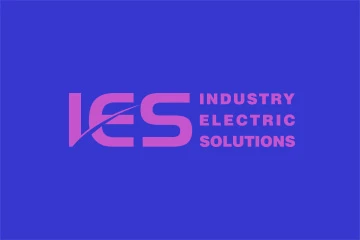 Projektowanie logo i identyfikacja wizualna dla firm 73 IES – logo dla firmy z branży elektrycznej