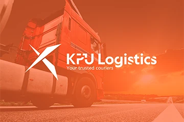 Projektowanie logo i identyfikacja wizualna dla firm 39 KPU Logistics | logo dla firmy transportowej