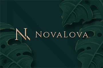 Projektowanie logo i identyfikacja wizualna dla firm 64 NovaLova / Projekt logo