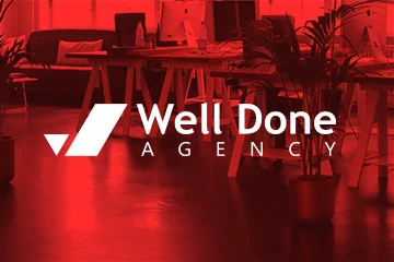 Logo dla firmy AI - sztucznej inteligencji 3 Welldone / Logo dla agencji marketingowej