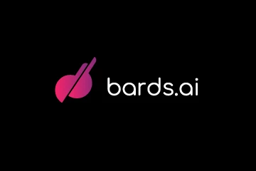 Projektowanie logo i identyfikacja wizualna dla firm 46 bards.ai – logo dla firmy AI