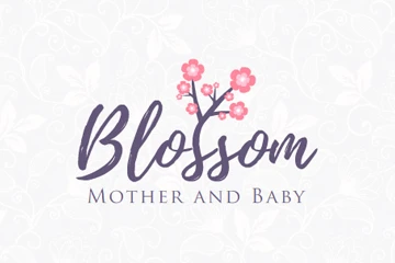 Projektowanie logo oraz identyfikacji wizualnej – Lublin 20 Blossom Mother and Baby – logo dla sklepu internetowego