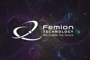 Projektowanie logo i identyfikacja wizualna dla firm 28 Femion Technology – firma technologiczna