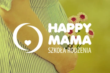 Projektowanie logo oraz identyfikacji wizualnej – Lublin 35 Happy Mama – logo dla szkoły rodzenia