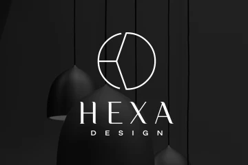 Projektowanie logo i identyfikacja wizualna dla firm 26 HEXA DESIGN – studio architektoniczne