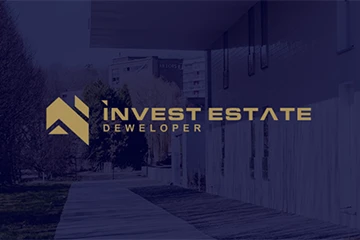 Projektowanie logo i identyfikacja wizualna dla firm 49 INVEST ESTATE / projekt logo dla firmy inwestycyjnej