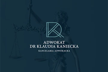 Projektowanie logo i identyfikacja wizualna dla firm 29 Klaudia Kaniecka – kancelaria adwokacka