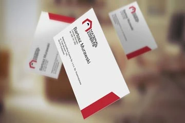 Projektowanie logo oraz identyfikacji wizualnej – Lublin 17 MHE – projekt wizytówki
