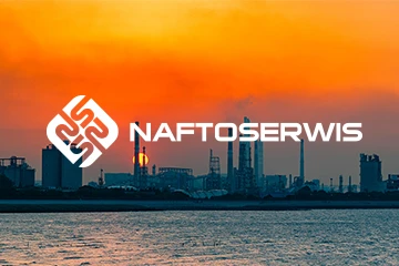 Projektowanie logo oraz identyfikacji wizualnej – Lublin 35 Naftoserwis – logo dla firmy chemicznej / tworzenie logo