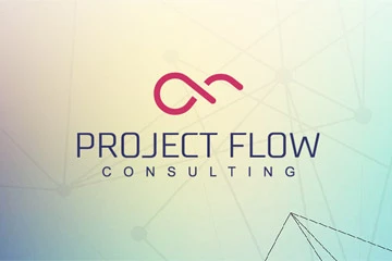 Logo dla firmy AI - sztucznej inteligencji 33 PROJECT FLOW – logo dla firmy konsultingowej