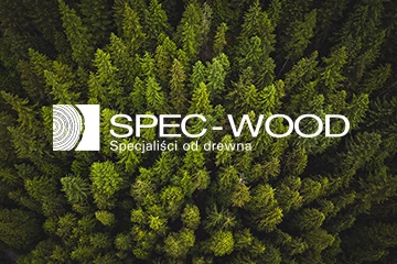 Spec Wood / logo dla tartaku