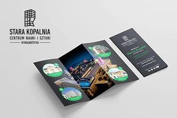 Stara Kopalnia | projekt ulotki